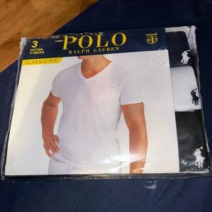 Brand new 3 pack Polo v neck tahirts